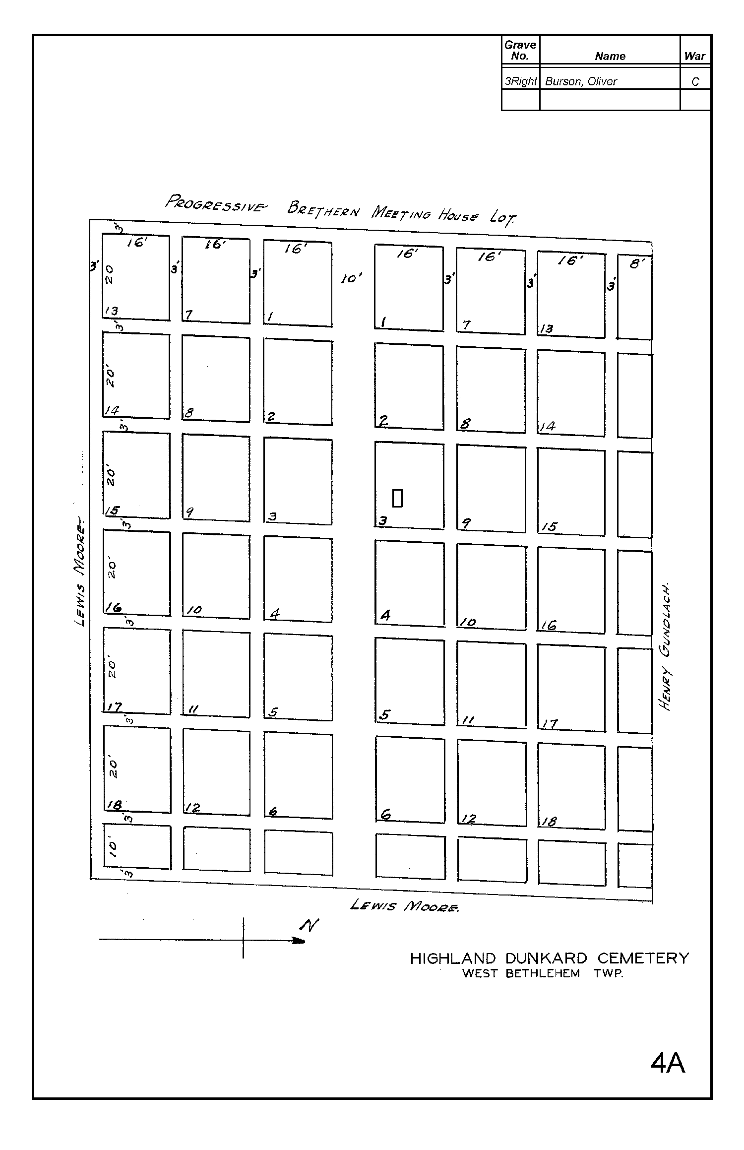 Highland Dunkard Cemetery